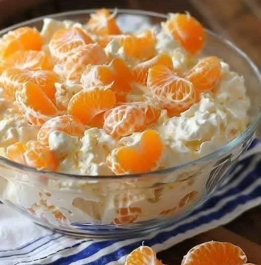 Creamy Mandarin Orange Fluff Salad