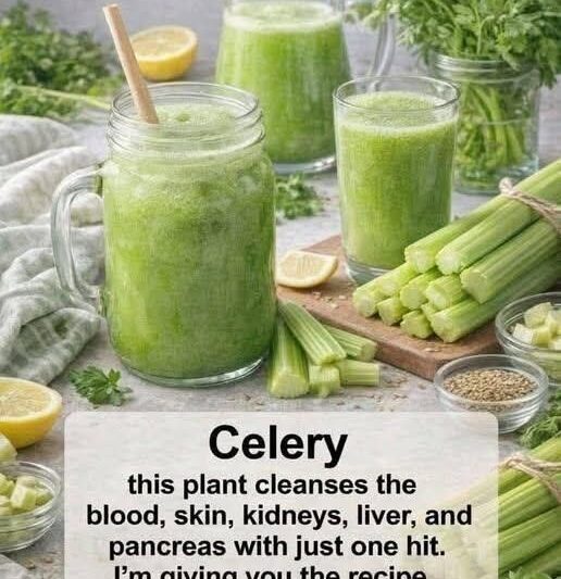 Celery Detox Drink.,,
