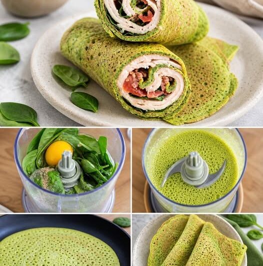 Keto Spinach Wraps