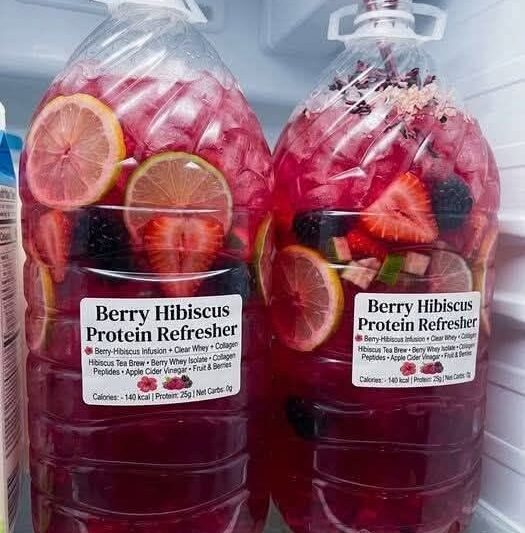 Hibiscus Berry Detox Iced Tea
