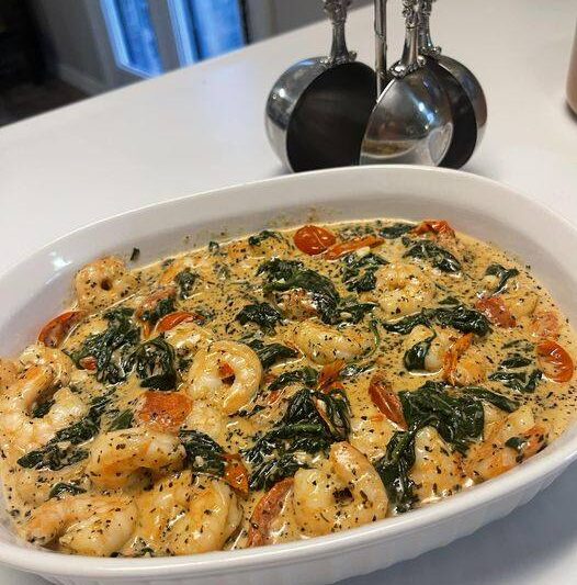 Creamy Tuscan Shrimp