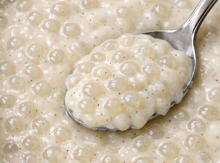 Slow Cooker Tapioca Pudding