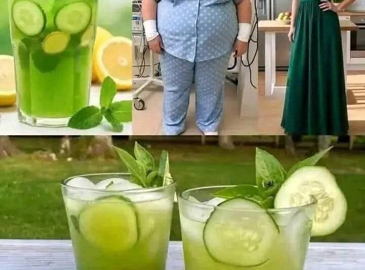 Cucumber Lemon Mint Detox Water