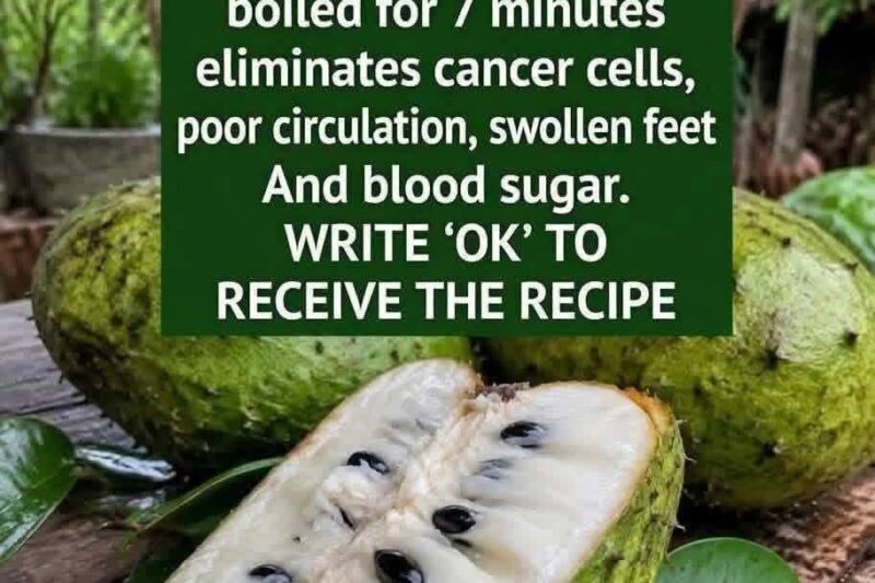 Boiled Soursop Leaf Tea