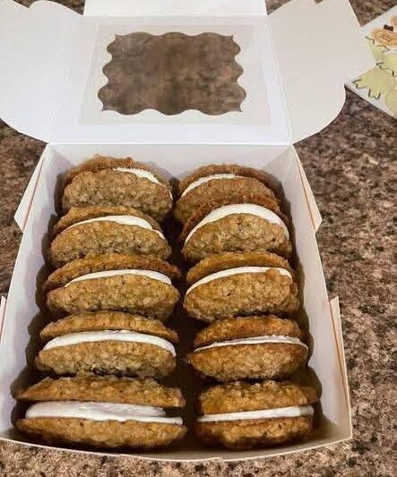 Homemade Sourdough Oatmeal Cream Pies