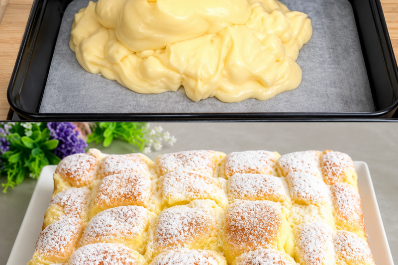 Fluffy Vanilla Butter Buns Recipe
